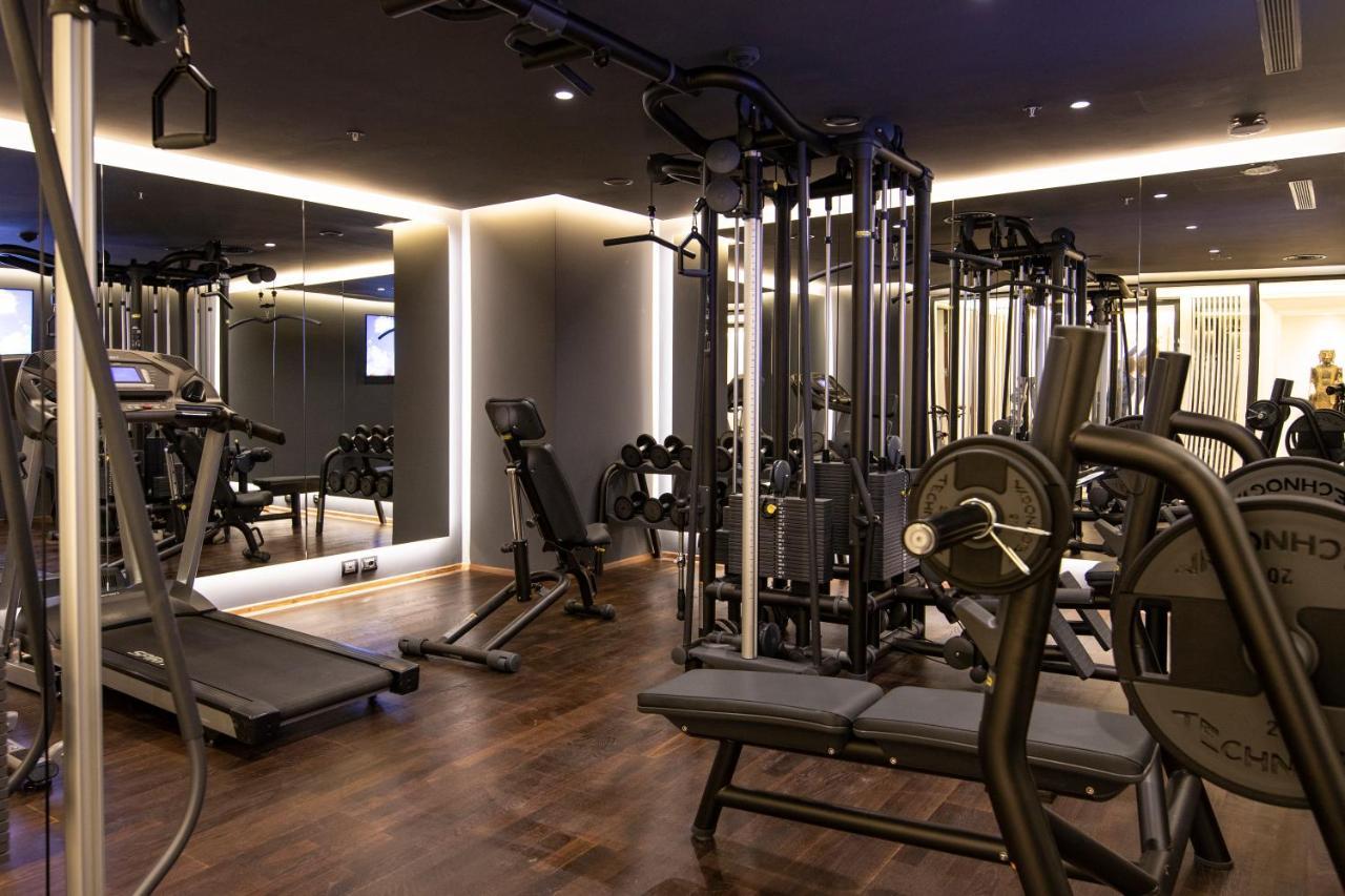 Xheko Imperial Luxury Hotel & Spa Tiranë Ngoại thất bức ảnh The gym at the hotel